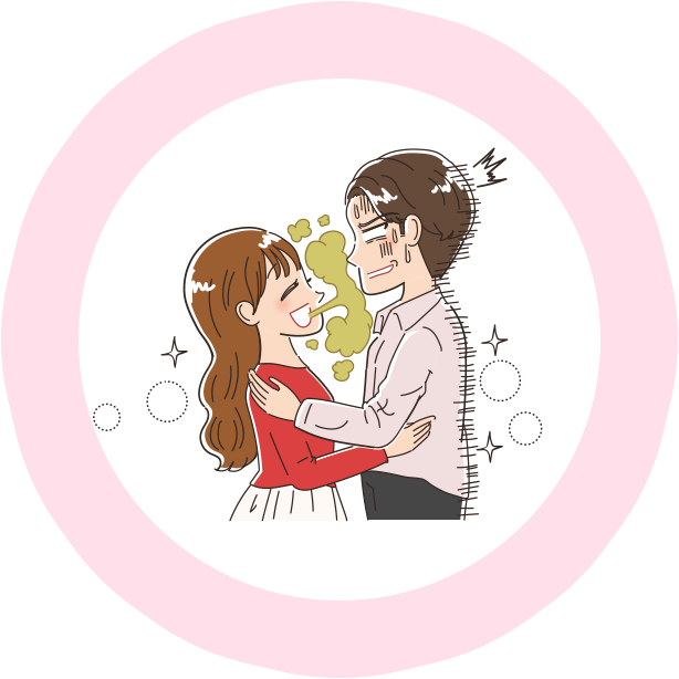 80% – 90% of halitosis (bad breath) originates in the oral cavity.